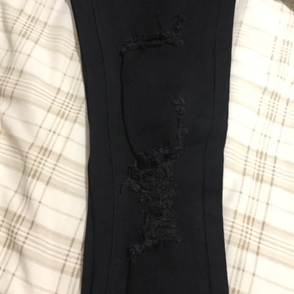 sound girl urban skinny jeans black ripped jeans - Picture 7 of 8